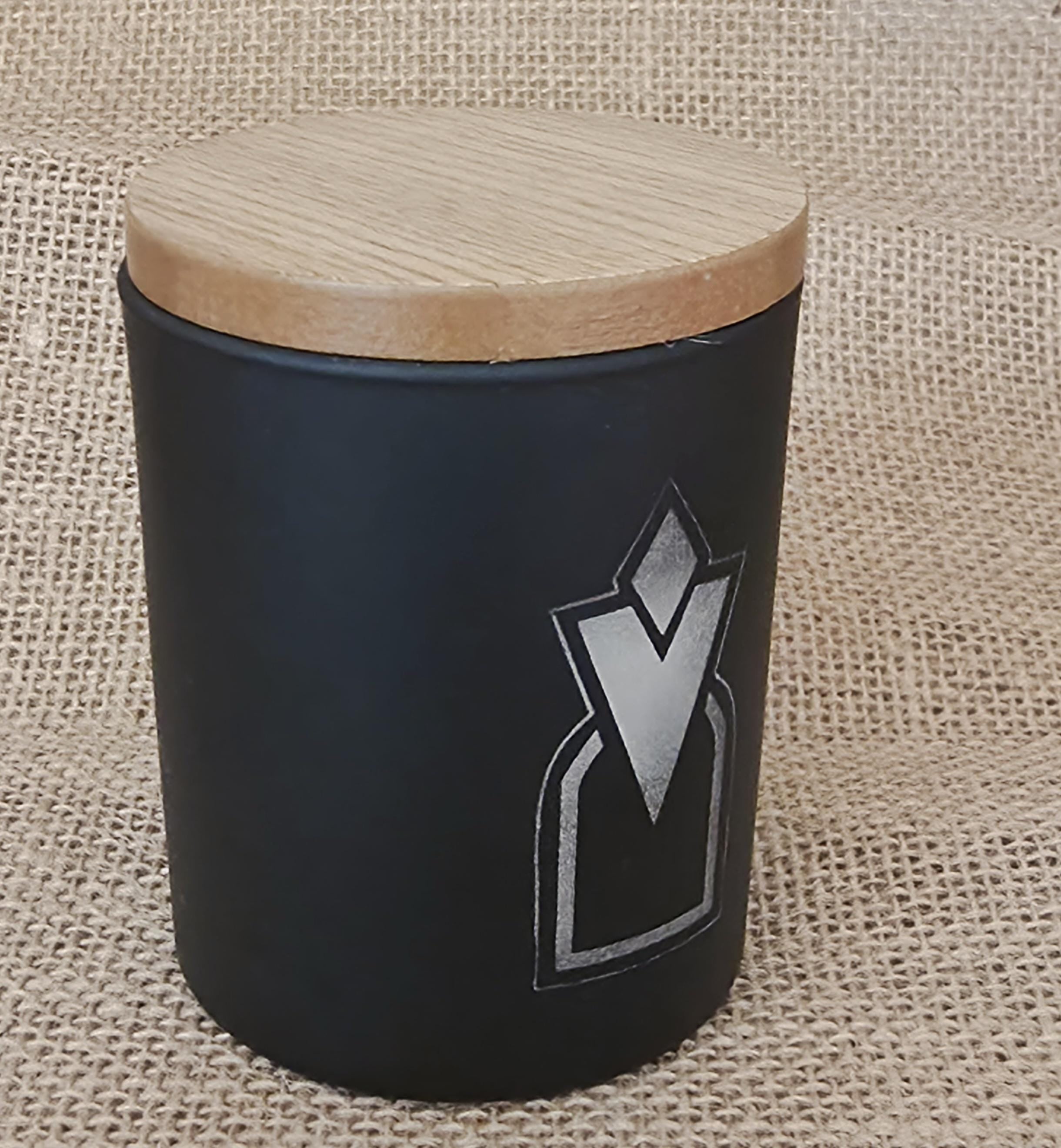 Skyrim fanart scented candle. Nerdy candles.