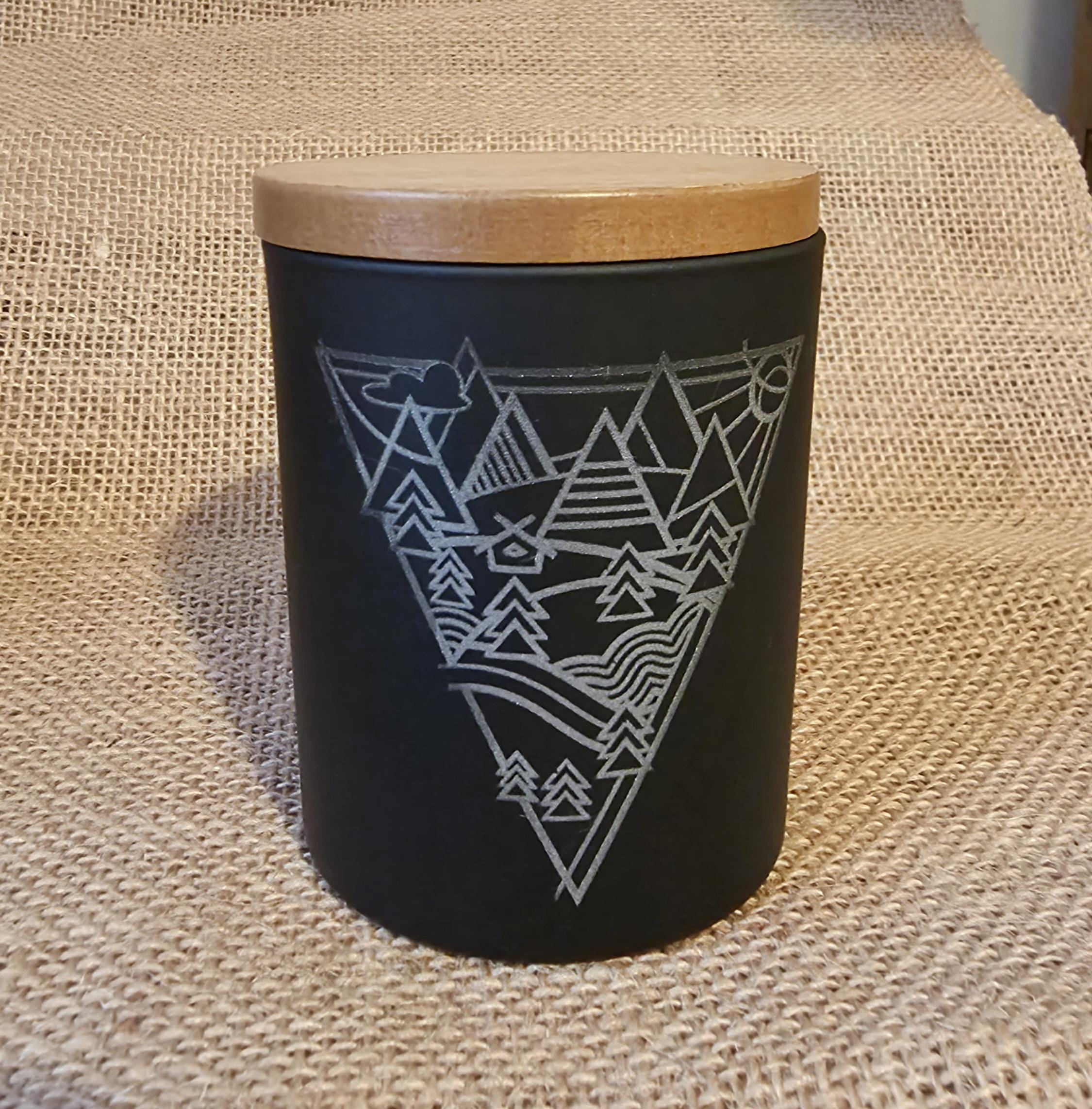 Mountain lovers scented candle