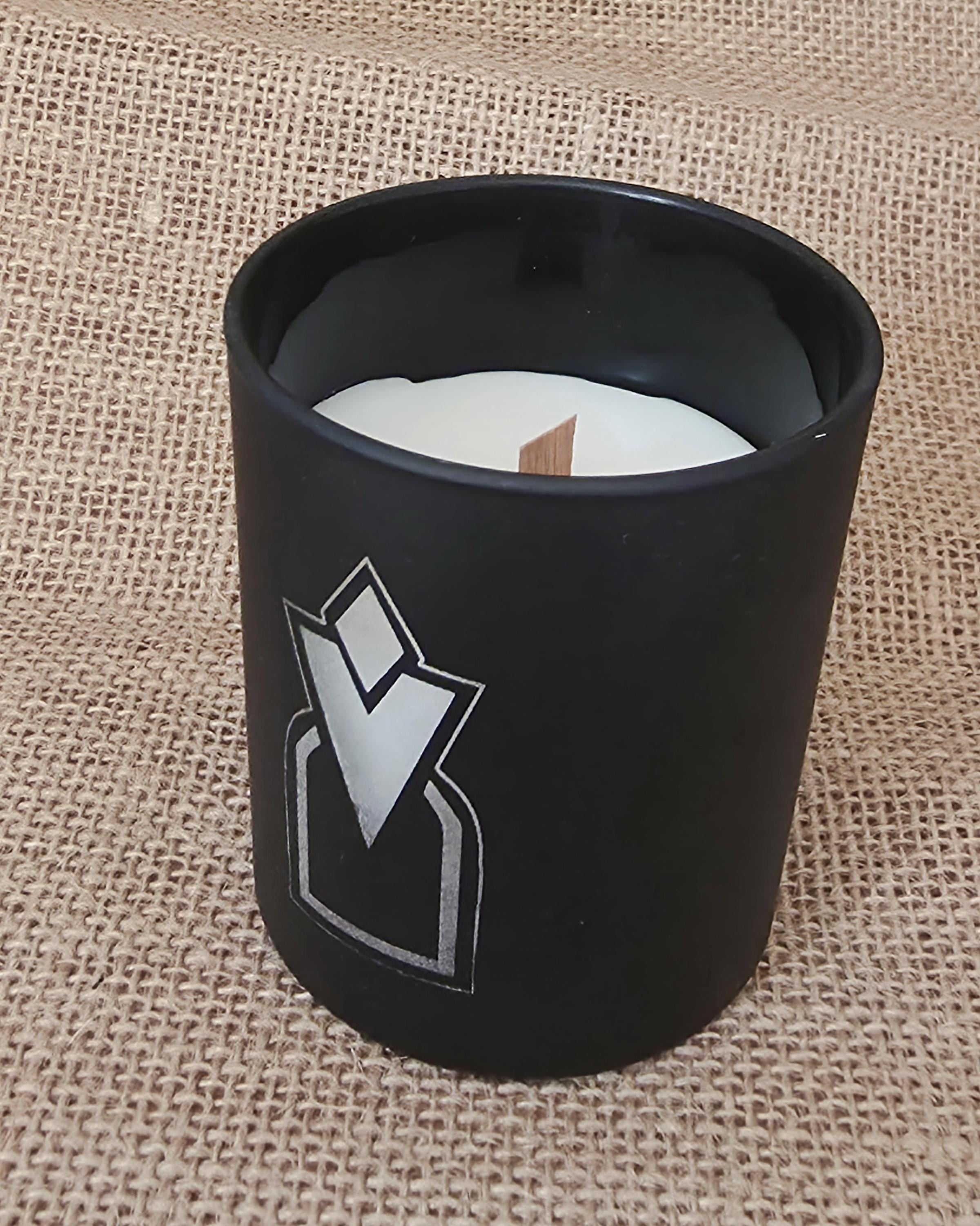 Skyrim fanart scented candle. Nerdy candles.