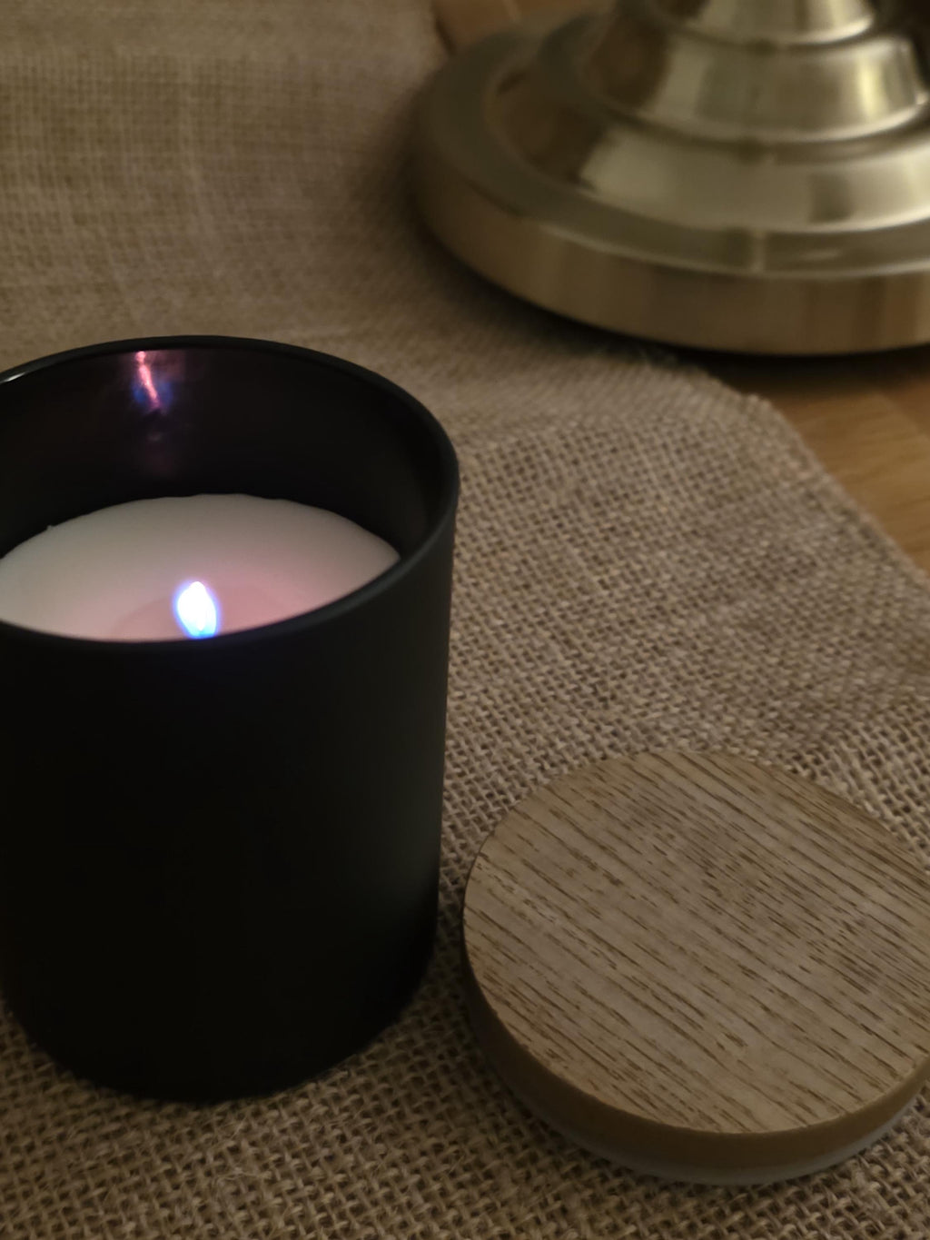Skyrim fanart scented candle. Nerdy candles.