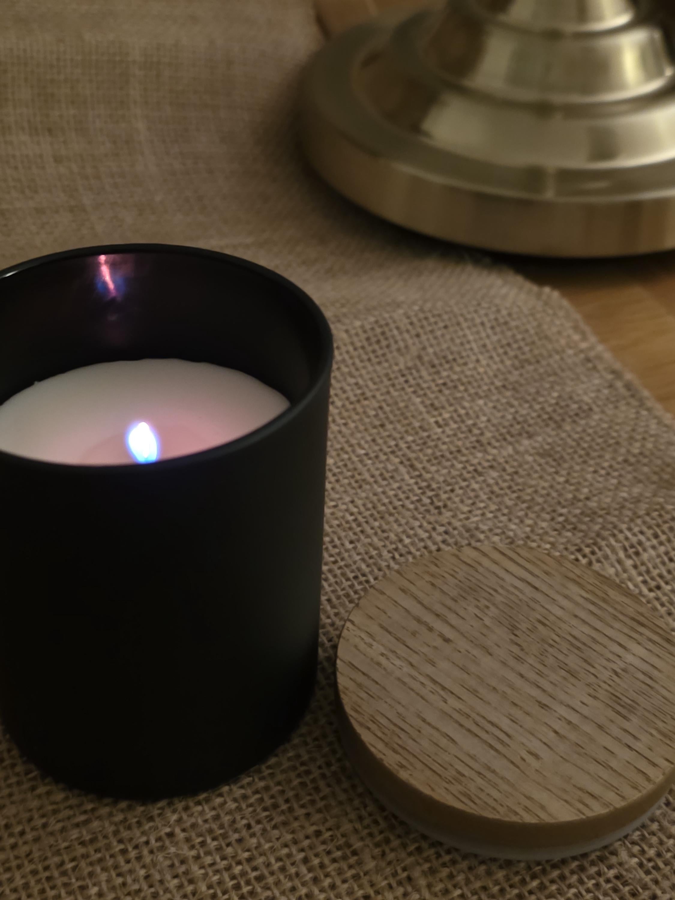 Skyrim fanart scented candle. Nerdy candles.